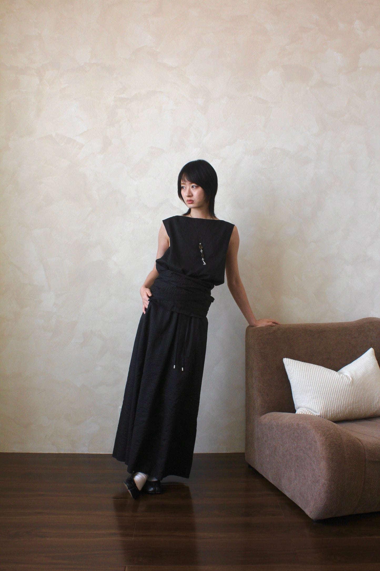 A Line Skirt in Shadow