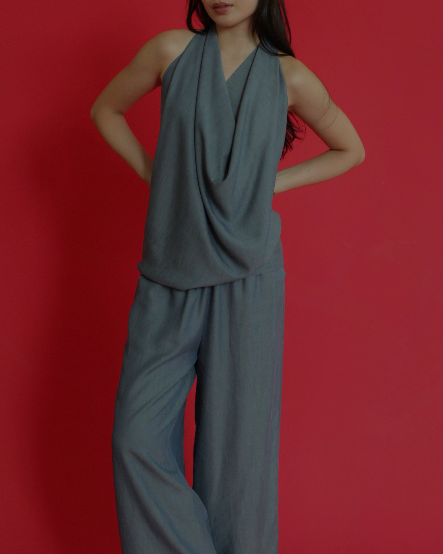 Unisex Lounge Pants in Chambray
