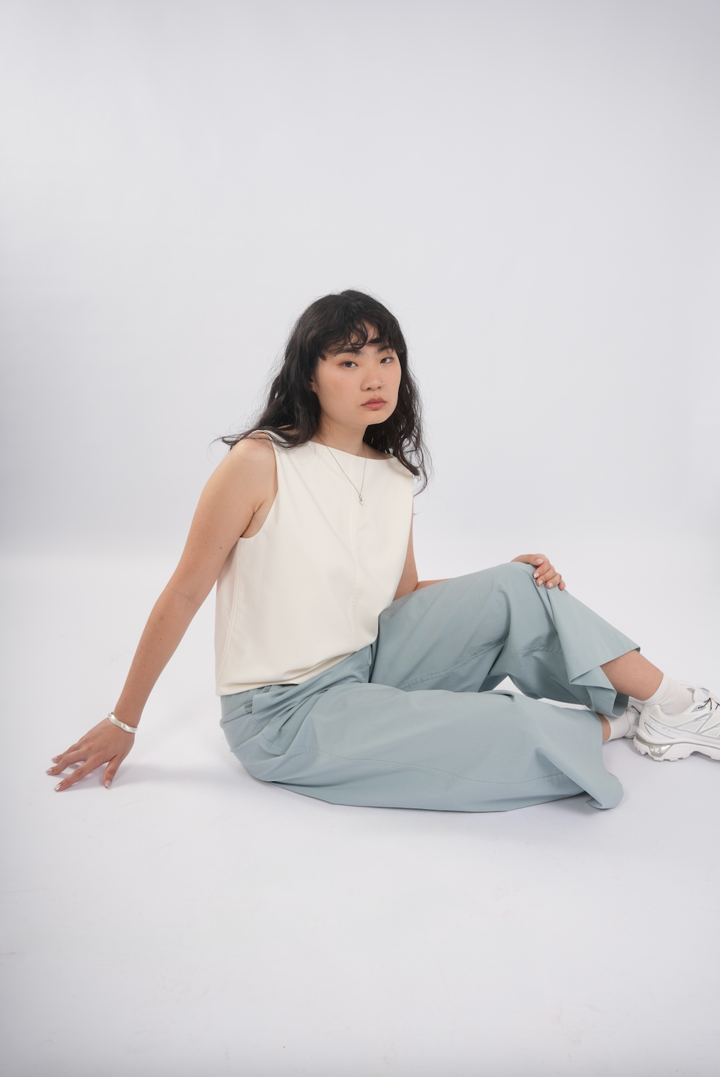 Unisex Relaxed Lounge Pants in Sky