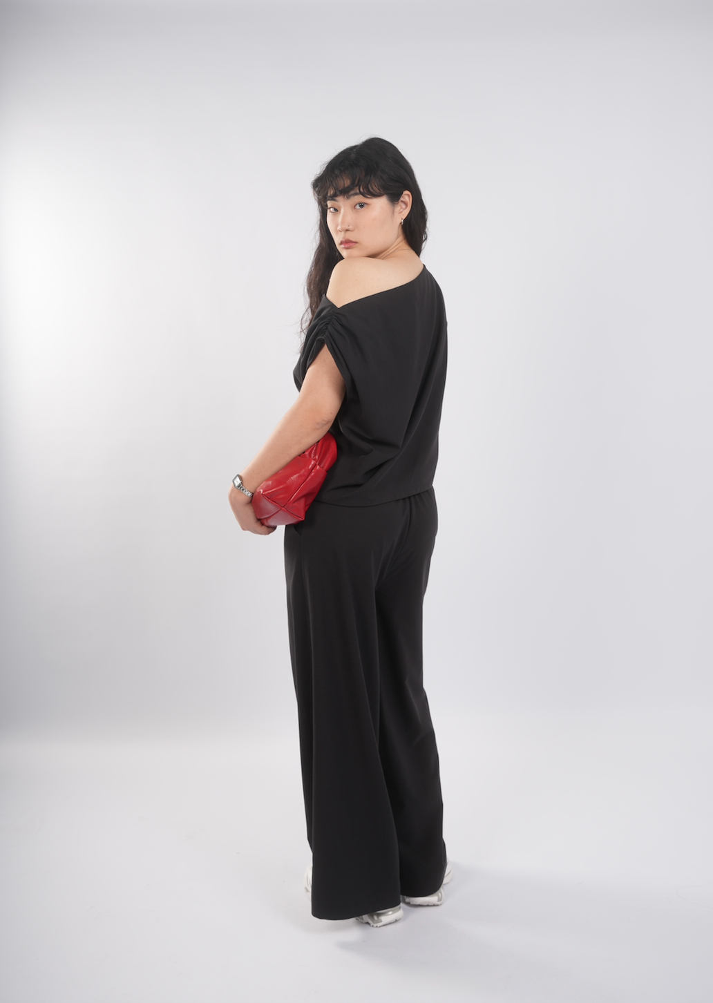 Unisex Relaxed Lounge Pants in Black