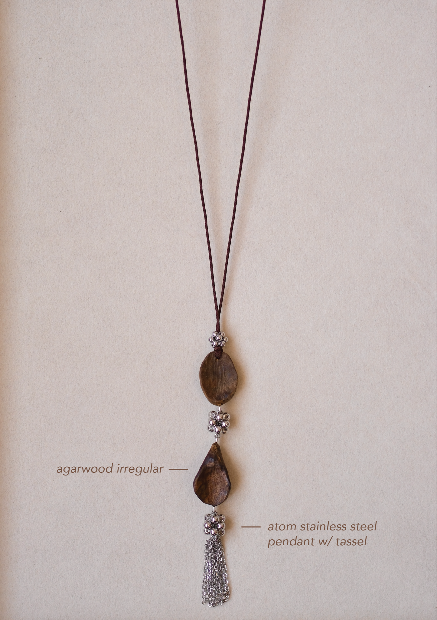 Agarwood Pendant Necklace (10 selections)
