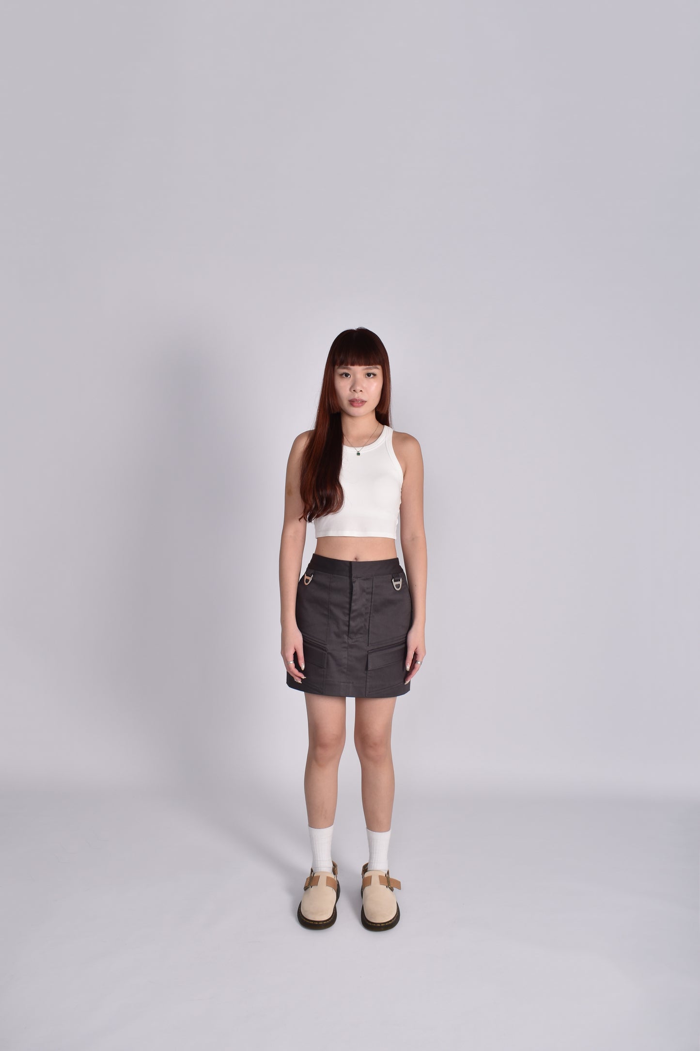 Cargo Skirt in Storm