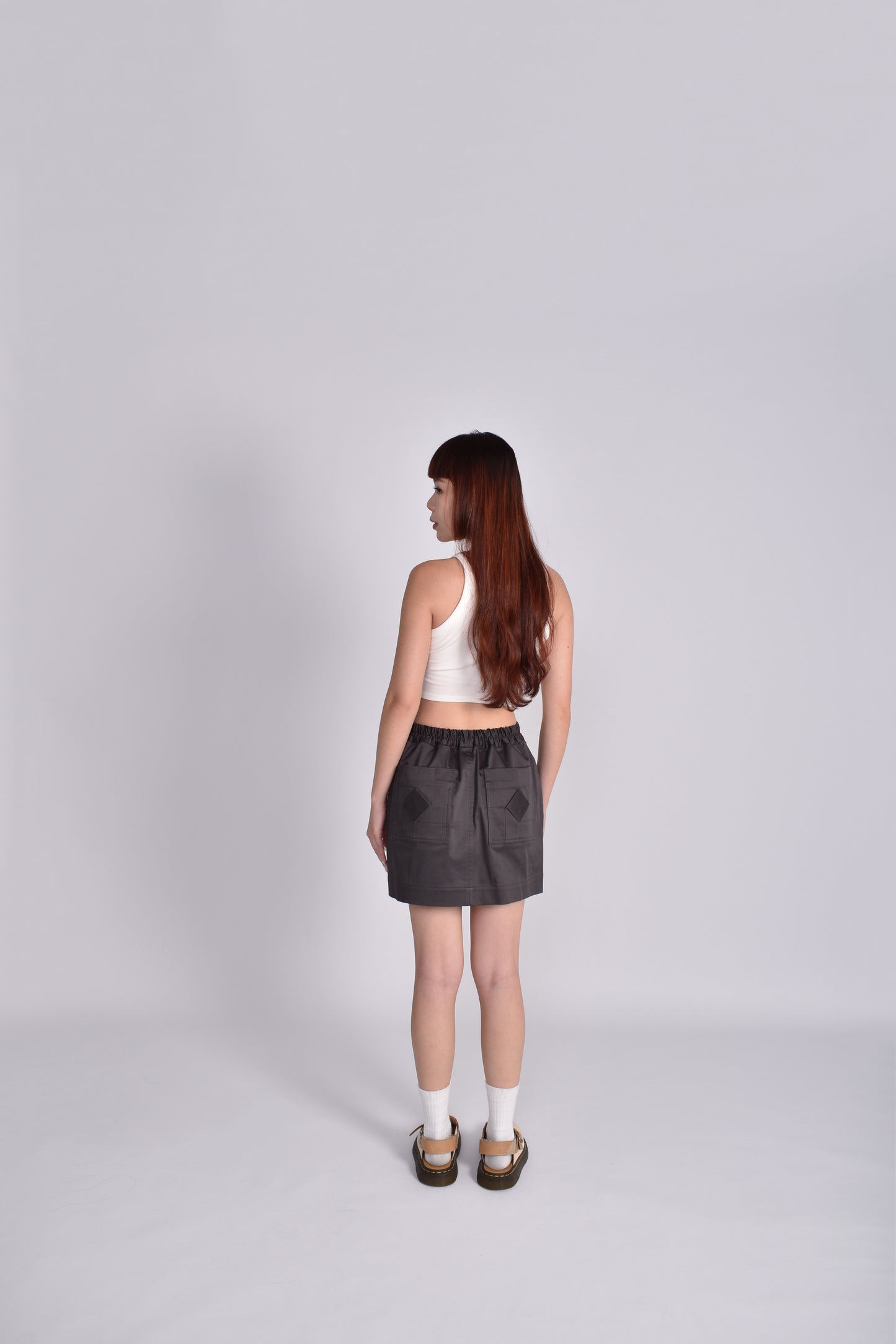 Cargo Skirt in Storm