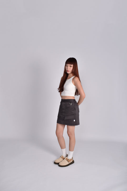 Cargo Skirt in Storm