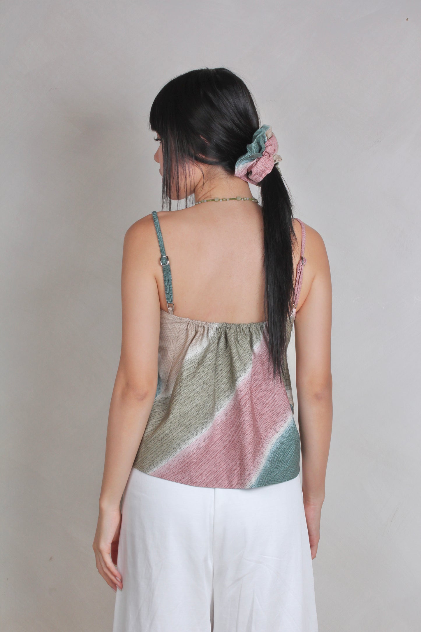 Gathered Cami in Earth