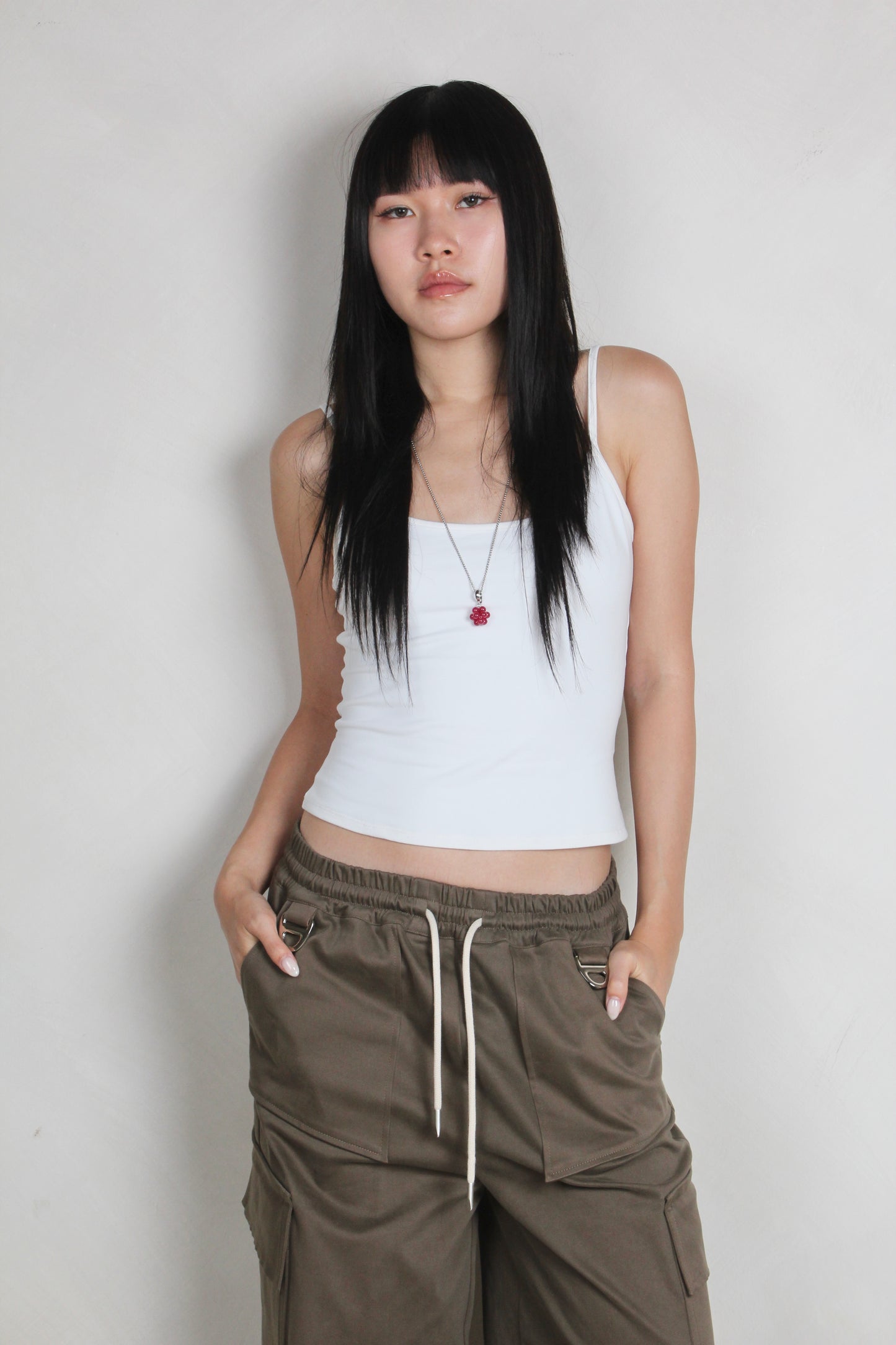 Unisex Cargo Pants in Mink Khaki