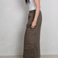 Unisex Cargo Pants in Mink Khaki
