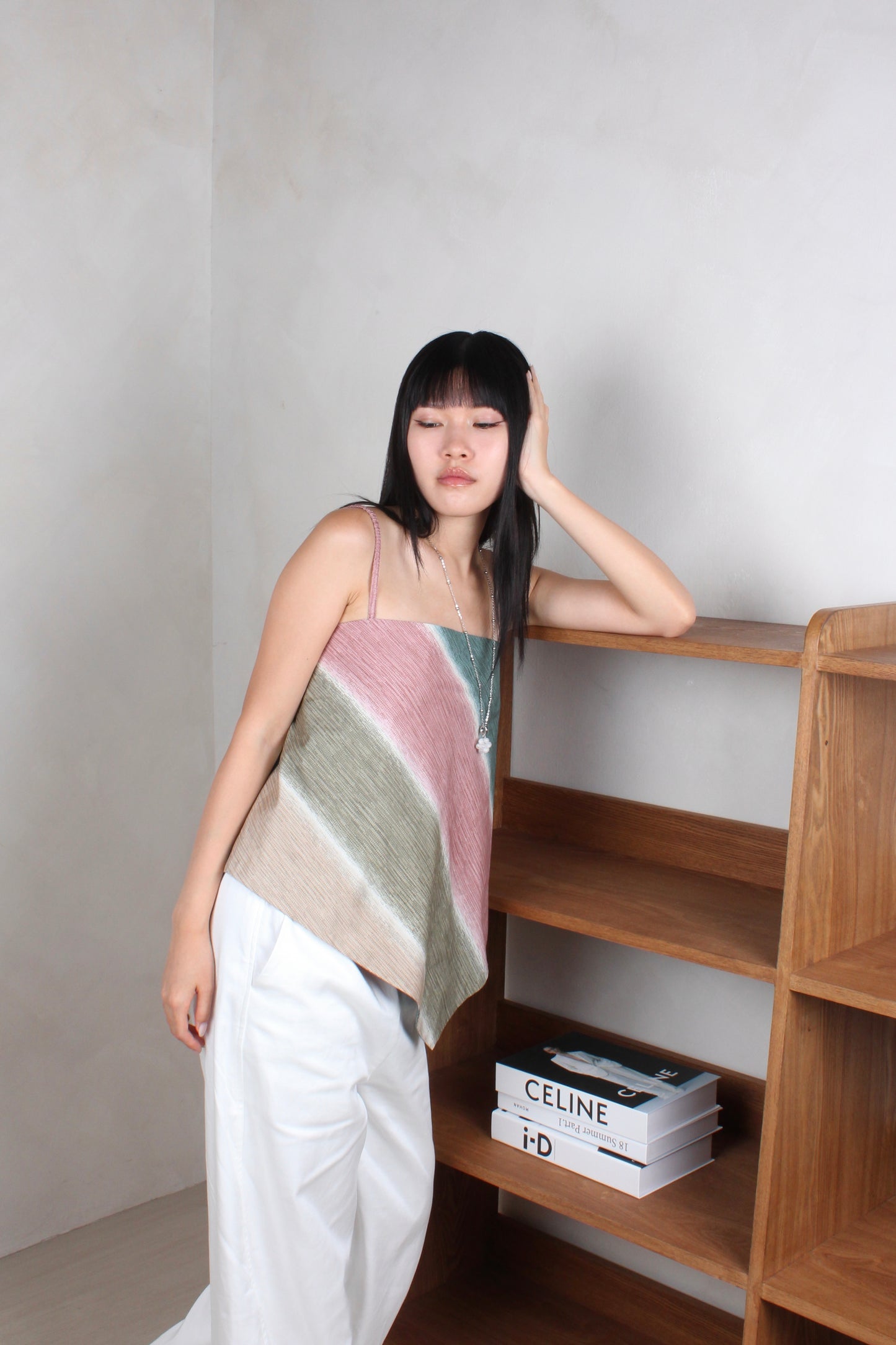 Gathered Cami in Earth