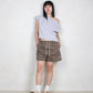 Unisex Cargo Shorts in Mink Khaki