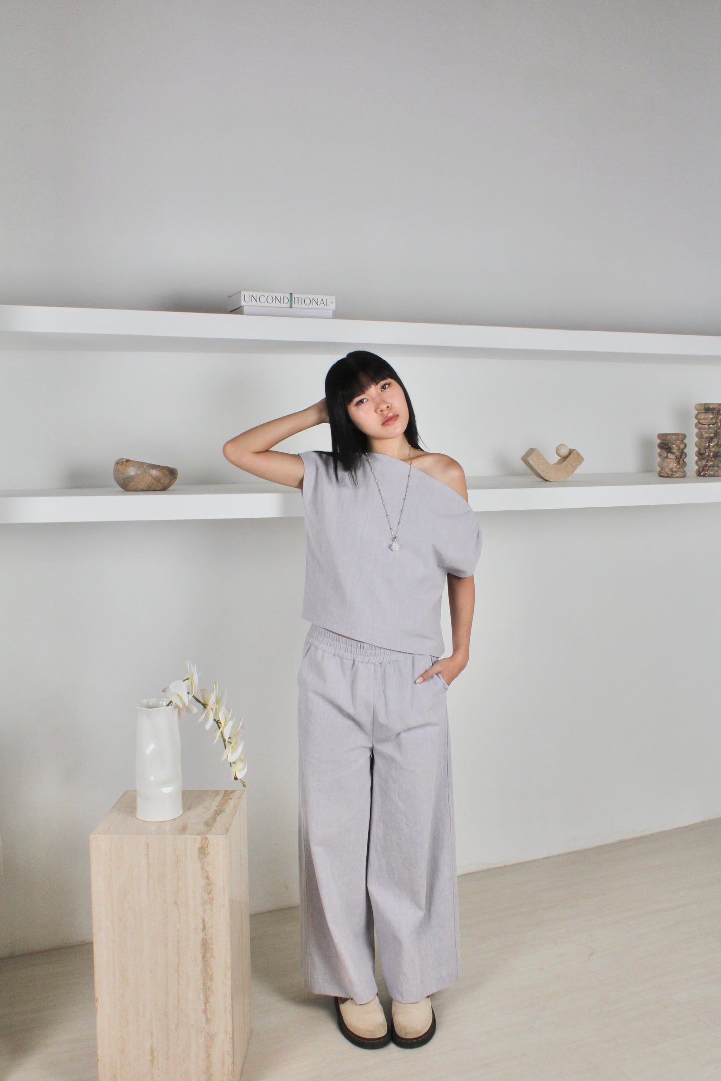 Unisex Lounge Pants in Lilac