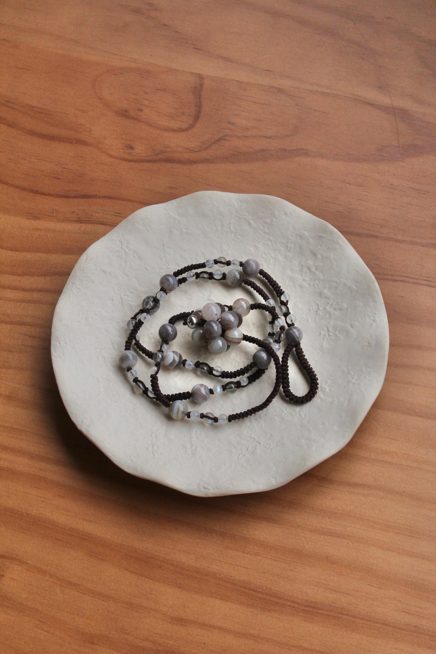 Loop Necklace in Milkyway