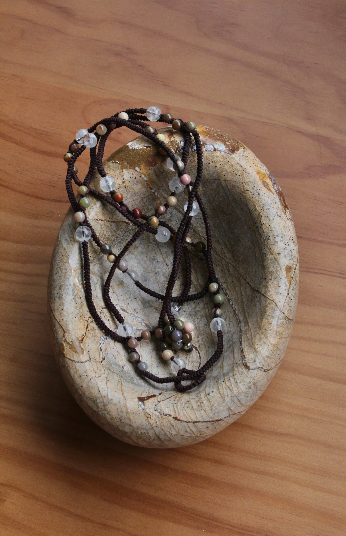 Loop Belt in Wood