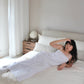 Gathered Cami Dress in Cloud Crinkle