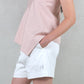 Gathered Cami in Yam Stripe