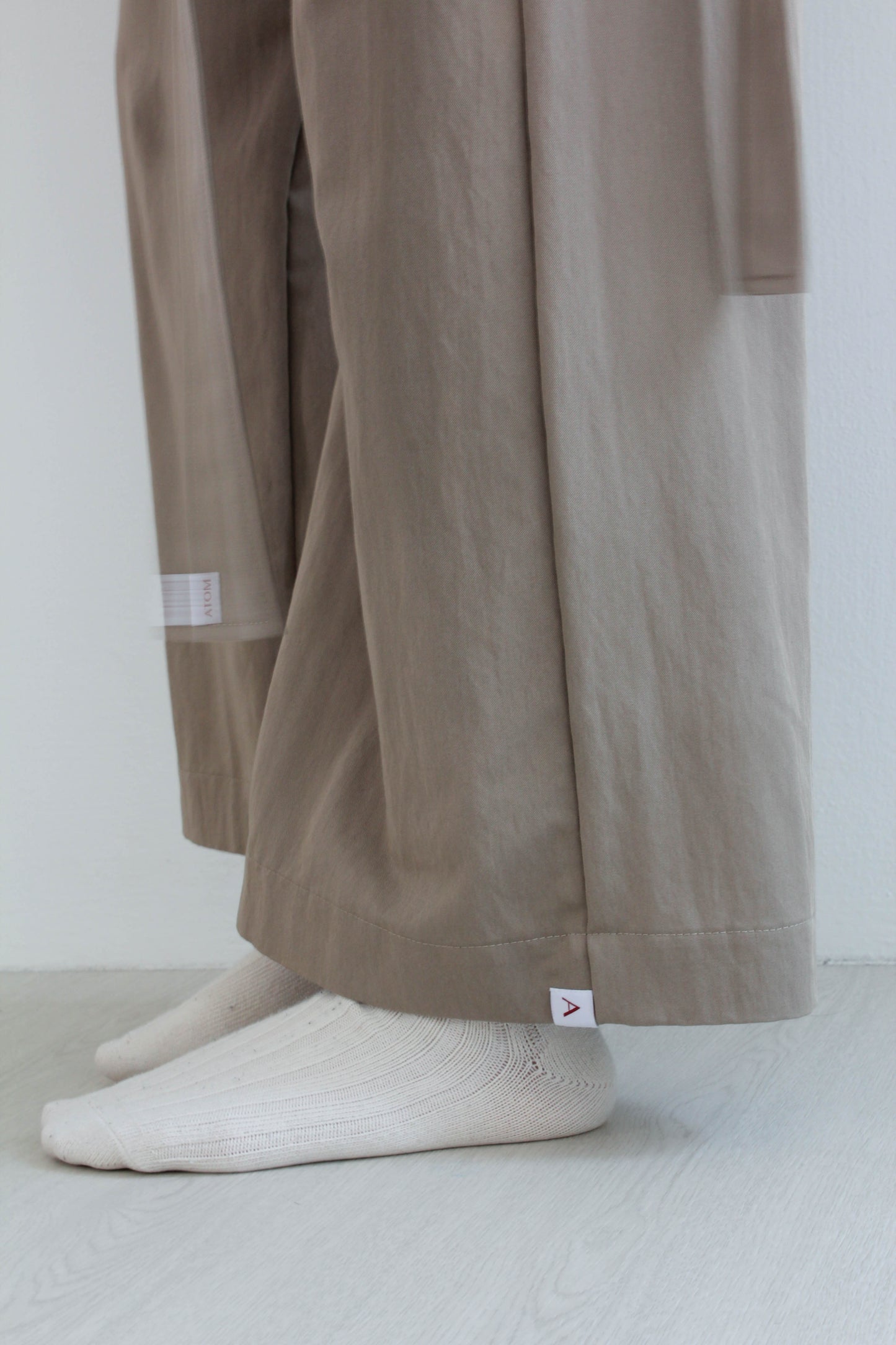 Unisex Relaxed Lounge Pants in Khaki