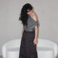 Unisex Cargo Pants in Plum