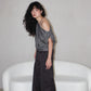 Unisex Cargo Pants in Plum