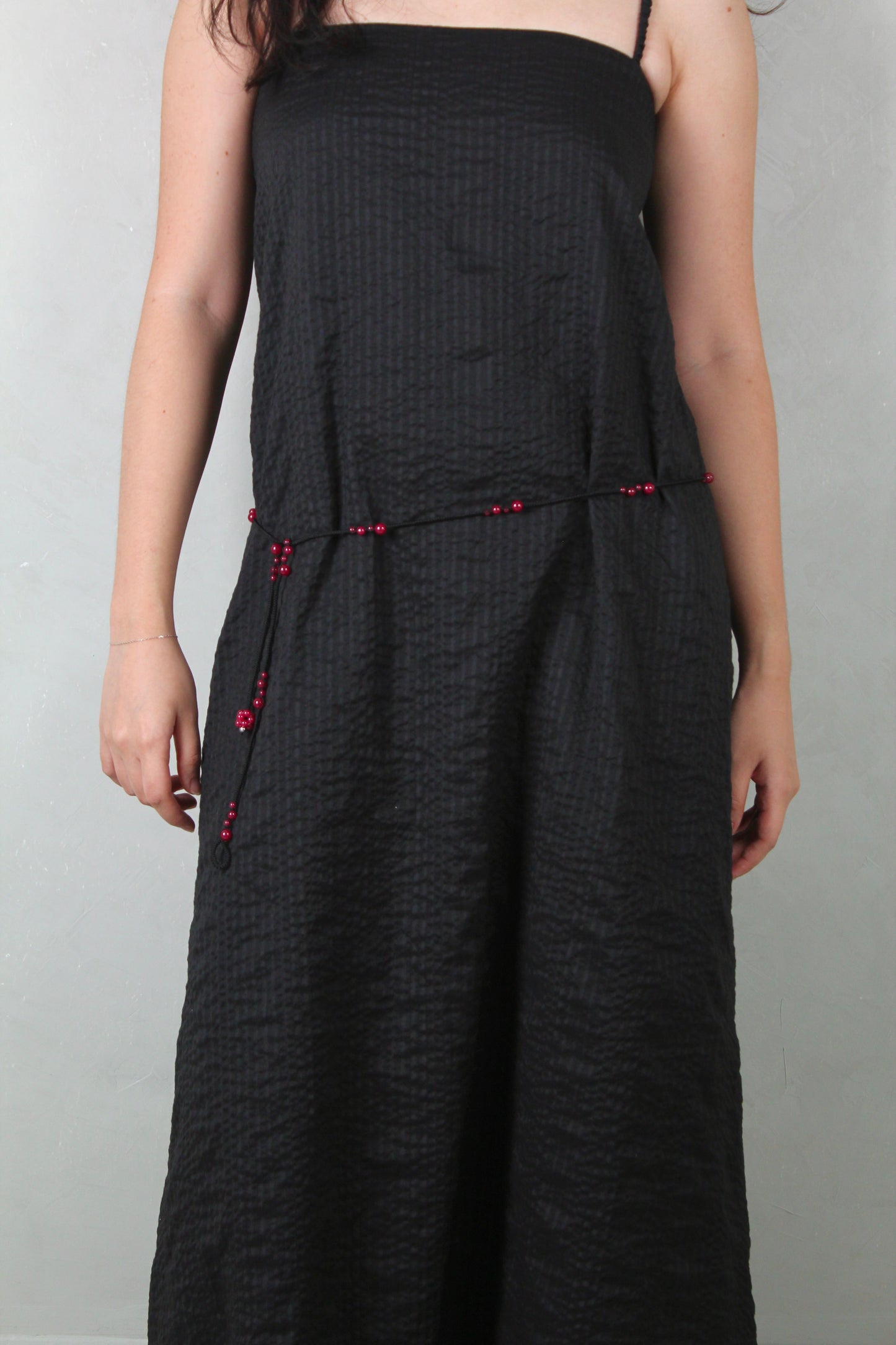 Gathered Cami Dress in Shadow