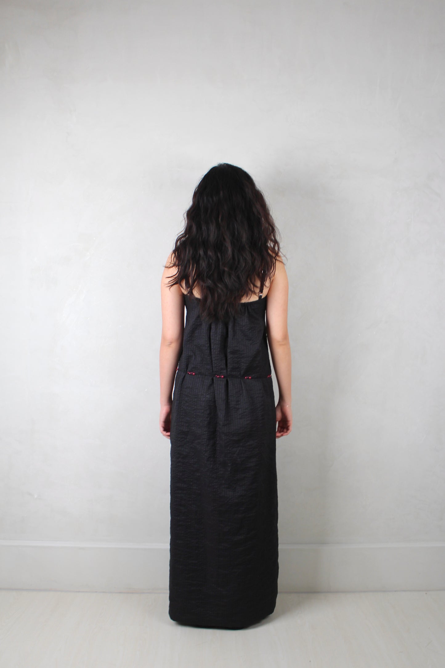 Gathered Cami Dress in Shadow