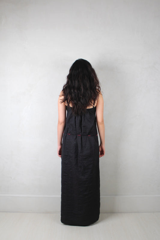 Gathered Cami Dress in Shadow