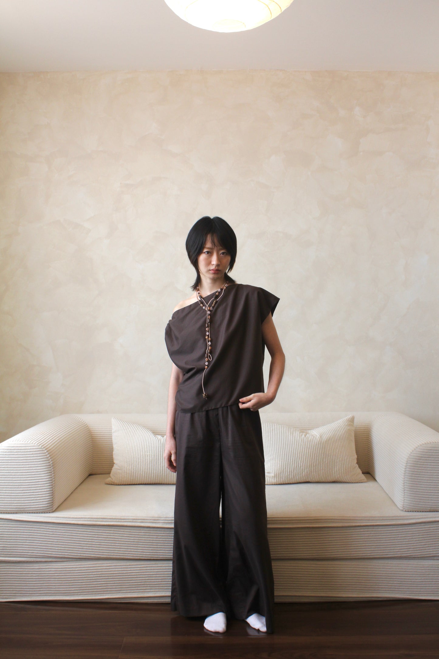 Unisex Lounge Pants in Coffee Bean