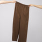 Unisex Angled Pants in Bistre