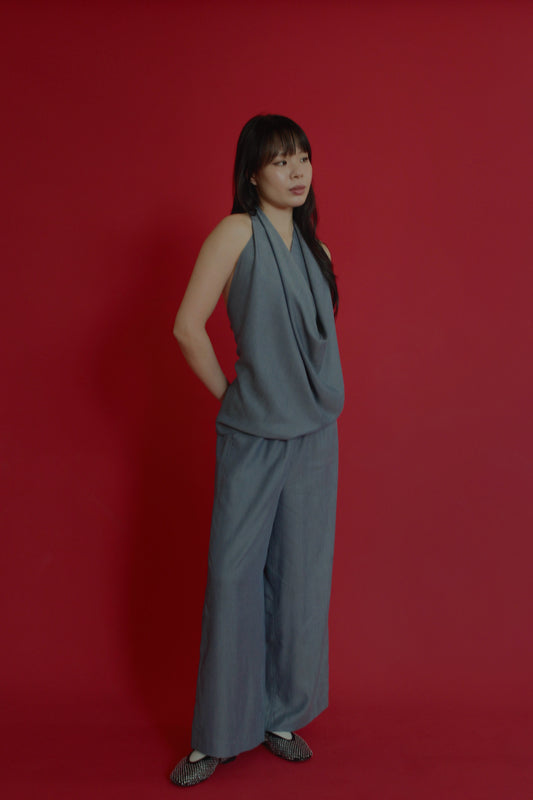 Unisex Lounge Pants in Chambray