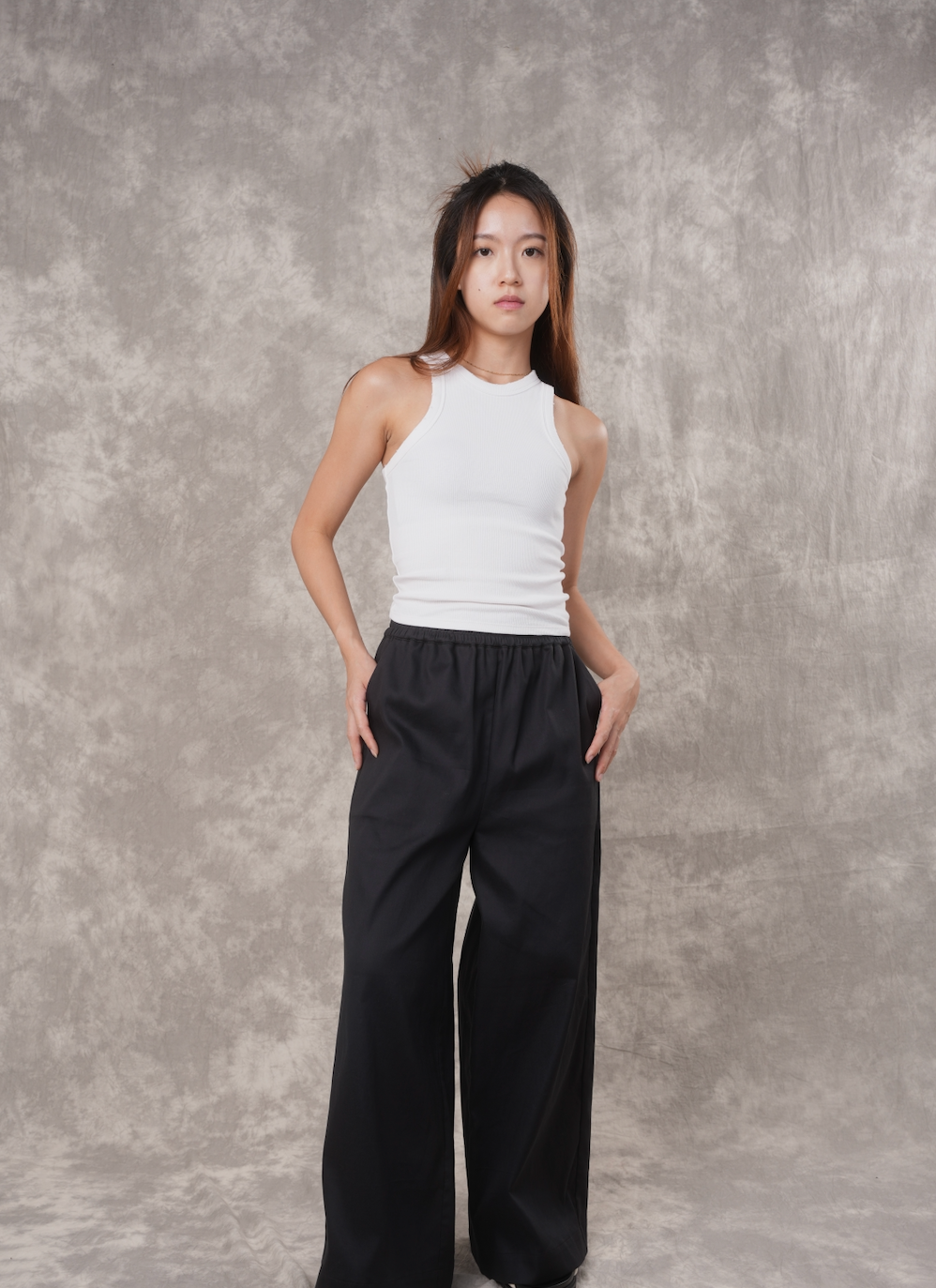 Unisex Relaxed Lounge Pants in Navy