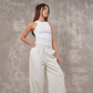 Unisex Relaxed Lounge Pants in Frost