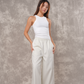 Unisex Relaxed Lounge Pants in Frost
