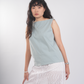 Boat Neck Tank in Sky