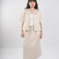 Parachute Skirt in Beige