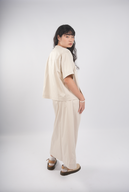 Parachute Skirt in Beige