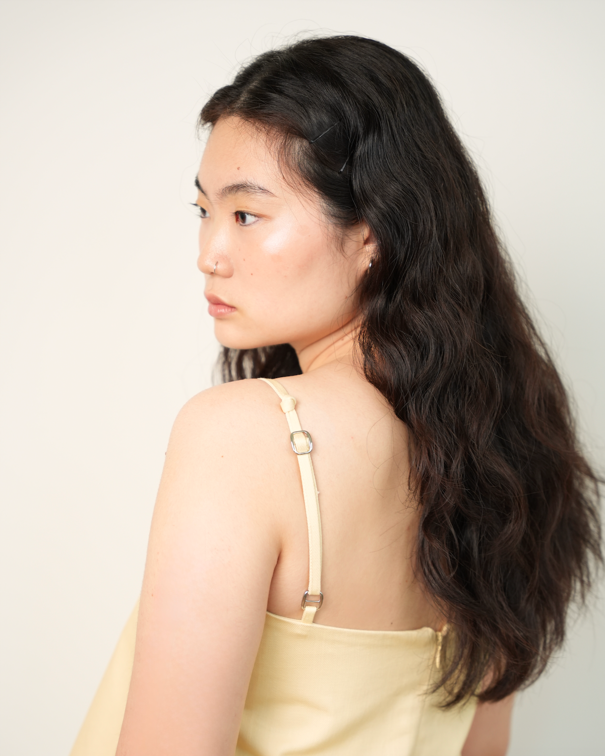 Slit Tank in Butter